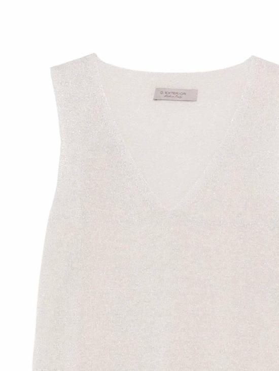 26SS 디익스테리어 민소매 티셔츠 623475CONC Beige - D. EXTERIOR