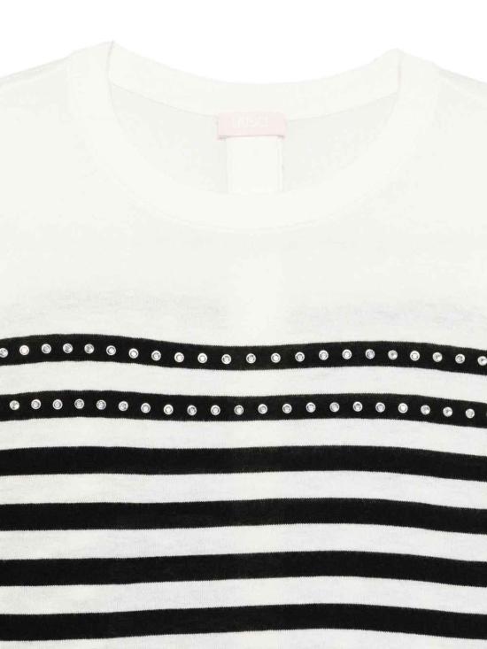 26SS 리우조 긴팔 티셔츠 WA6138MA16R03705 Black - LIU JO