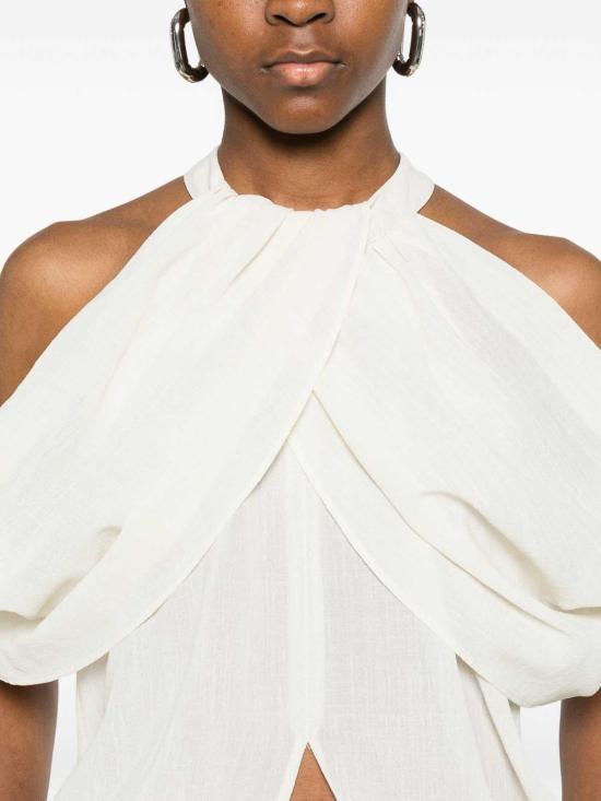 26SS 엘레 민소매 티셔츠 SS260134PANNA Cream - ELEH