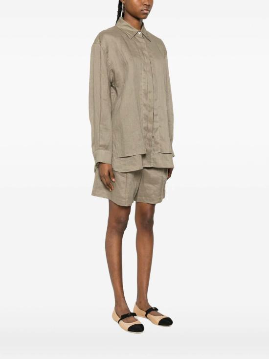 26SS 엘레 셔츠 SS260175FANGO Brown - ELEH