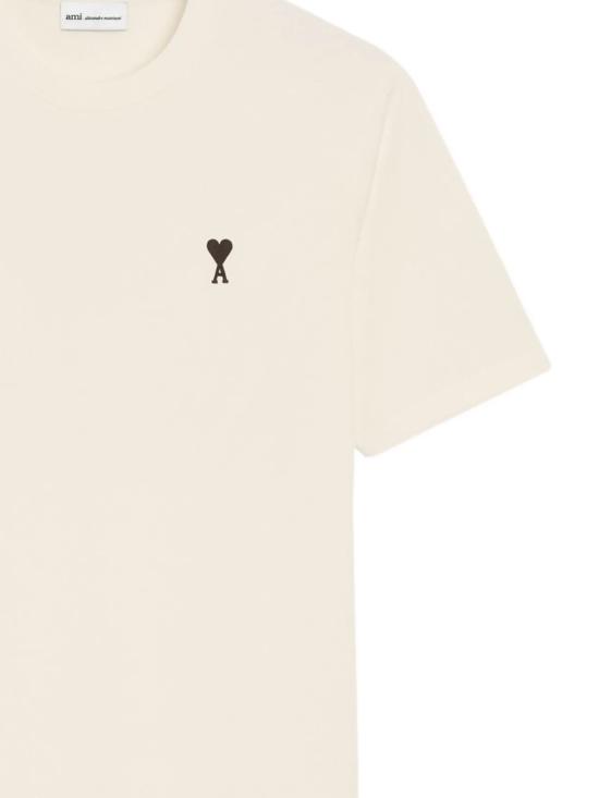 26SS 아미 반팔 티셔츠 UTS387 726136 Blanc creme - AMI