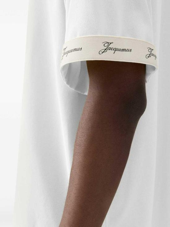 26SS 자크뮈스 반팔 티셔츠 TSM00578AJ00254100 White - JACQUEMUS
