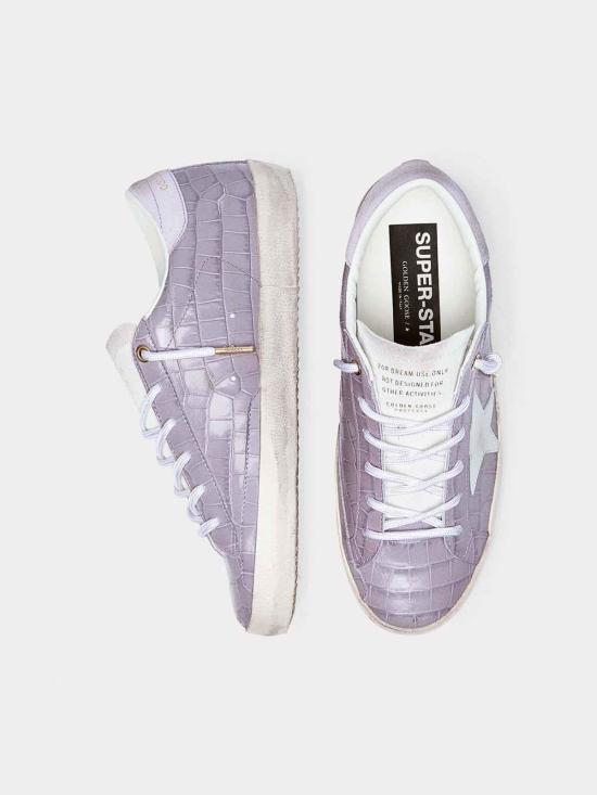26SS 골든구스 슈퍼스타 스니커즈 GWF01002F00811845405 Light Purple - GOLDEN GOOSE