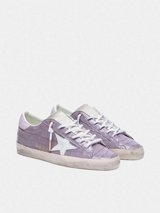 26SS 골든구스 슈퍼스타 스니커즈 GWF01002F00811845405 Light Purple - GOLDEN GOOSE
