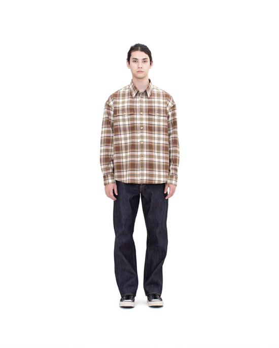  비즈빔 긴팔 티셔츠 0126105011015 BROWN - VISVIM