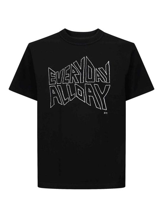 26SS 사카이 반팔 티셔츠 2601121S001 Black