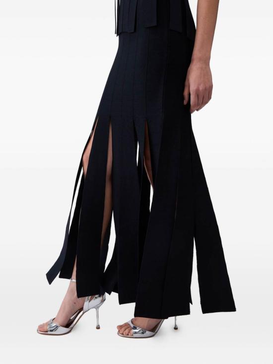 26SS 리우조 롱 스커트 CA6095MS55N22222 Black - LIU JO