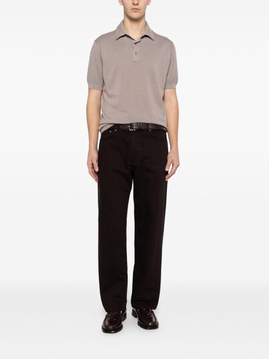 26SS 라르디니 폴로 티셔츠 PALPMC103PA66021425 Brown - LARDINI