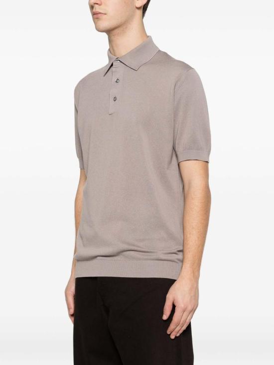 26SS 라르디니 폴로 티셔츠 PALPMC103PA66021425 Brown - LARDINI