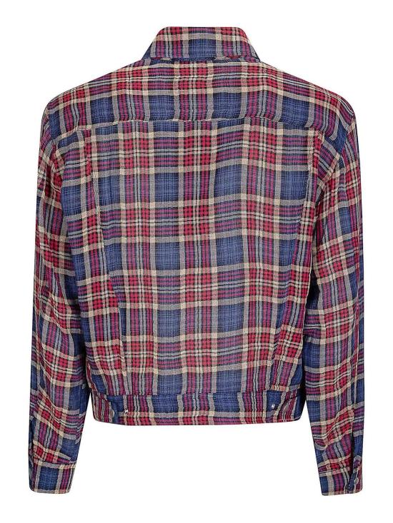 26SS 스톡홀름 서프보드 클럽 긴팔 셔츠 U3000286REDCHECK Black - STOCKHOLM SURFBOARD CLUB