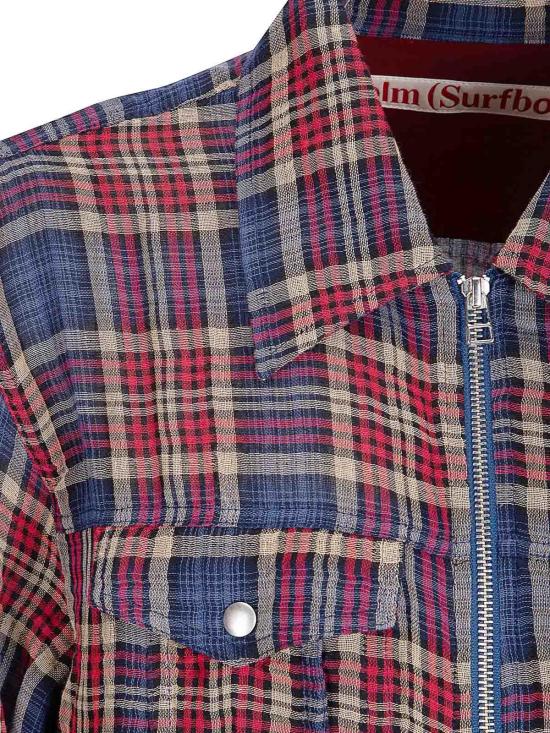 26SS 스톡홀름 서프보드 클럽 긴팔 셔츠 U3000286REDCHECK Black - STOCKHOLM SURFBOARD CLUB