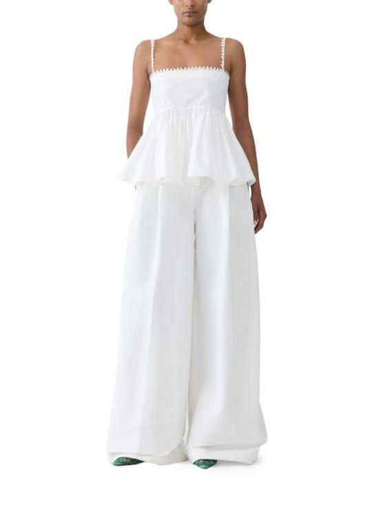 26SS 자크뮈스 민소매 티셔츠 TOW00887AW00648100 White - JACQUEMUS