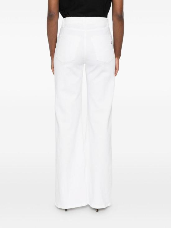 26SS 돈답 플레어 팬츠 DP619BSE037DKPTDD001 White - DONDUP