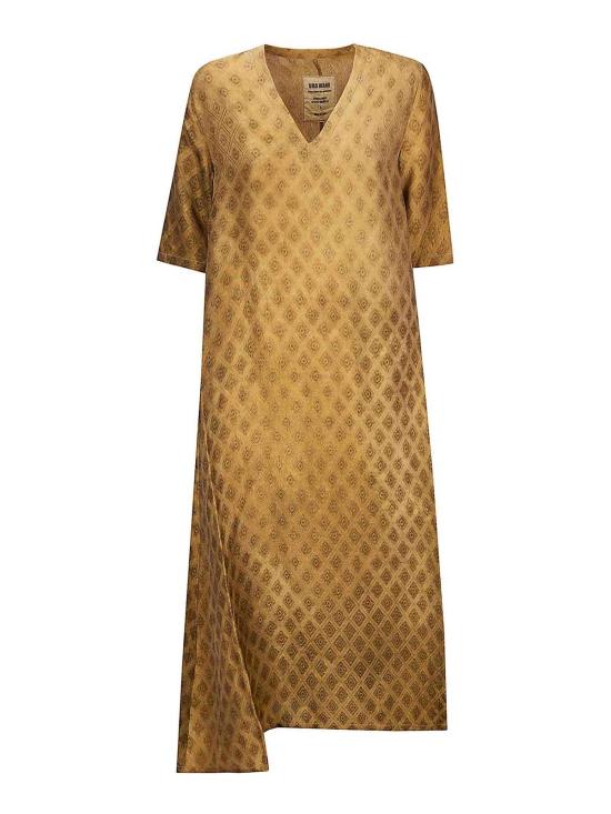 26SS 우마 왕 롱 원피스 UP5002UW240 Yellow