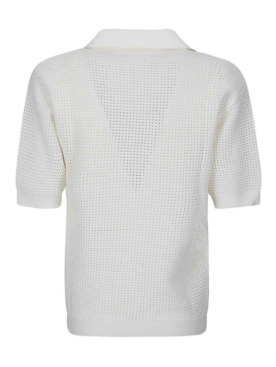 26SS 파로쉬 폴로 티셔츠 D540986RENFIELD002 Cream - PAROSH