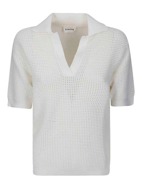 26SS 파로쉬 폴로 티셔츠 D540986RENFIELD002 Cream