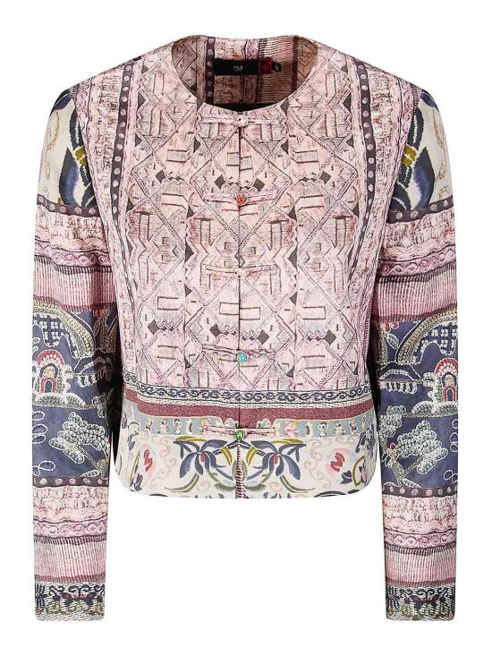 26SS 후이 자켓 HW11GD3618PINKFLORAL Nude Neutrals