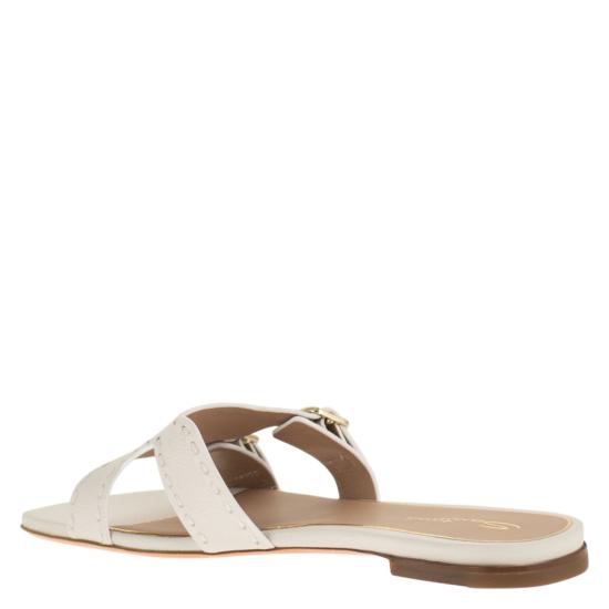 26SS 산토니 샌들 WHPF72114HA1TWKA WHITE - SANTONI