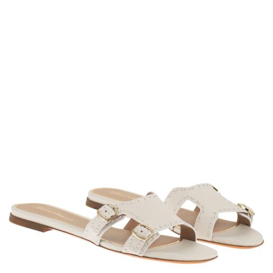 26SS 산토니 샌들 WHPF72114HA1TWKA WHITE - SANTONI
