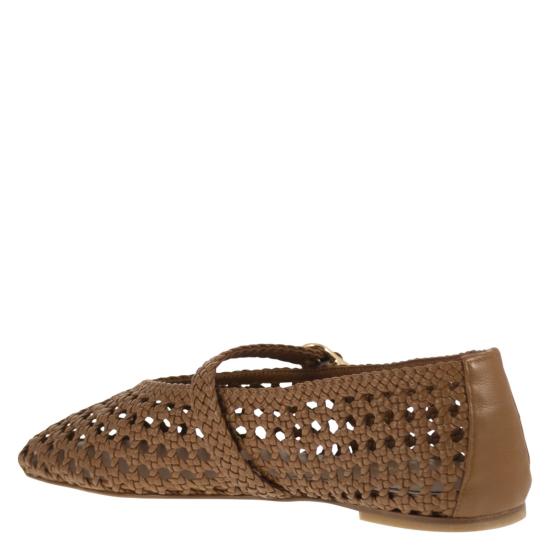 26SS 스튜어트 와이츠먼 플랫 슈즈 SN724 BROWN - STUART WEITZMAN