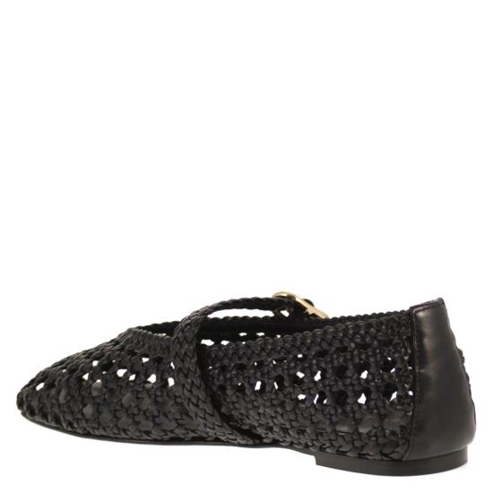 26SS 스튜어트 와이츠먼 플랫 슈즈 SN724 BLACK - STUART WEITZMAN