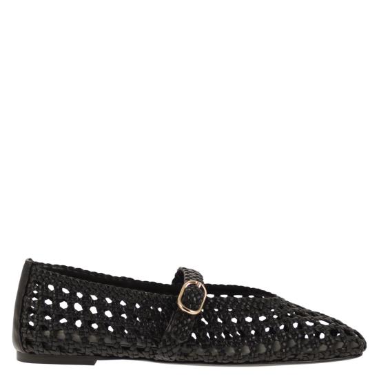 26SS 스튜어트 와이츠먼 플랫 슈즈 SN724 BLACK