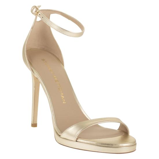 26SS 스튜어트 와이츠먼 샌들 SL455 GOLD - STUART WEITZMAN
