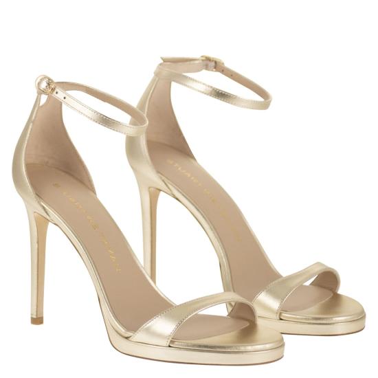 26SS 스튜어트 와이츠먼 샌들 SL455 GOLD - STUART WEITZMAN