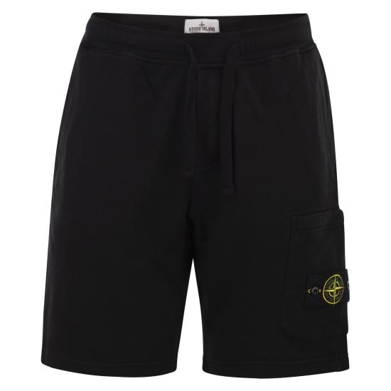  스톤 아일랜드 숏팬츠 L1S156200011 BLACK