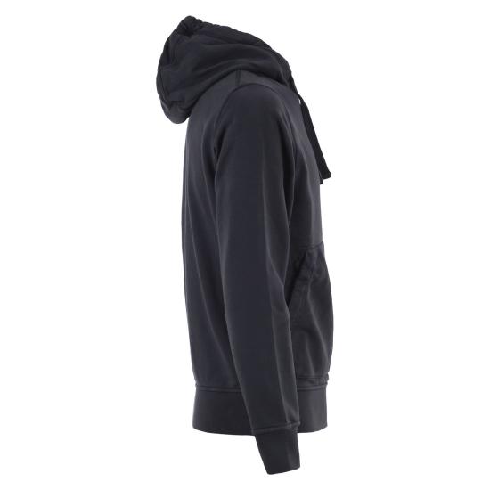  스톤 아일랜드 오가닉 코튼 플리스 레귤러핏 후드 스웨트셔츠 L1S156100062 NAVY - STONE ISLAND