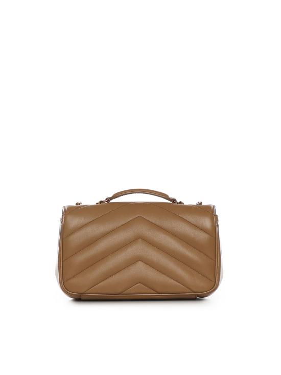 26SS 생로랑 루루 마틀라세 램스킨 스몰 숄더백 801437 AAEAX2357 NATURAL TAN - SAINT LAURENT
