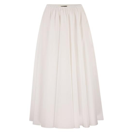 26SS 파비아나 필리피 롱 스커트 GND276F828 WHITE