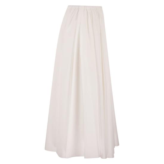 26SS 파비아나 필리피 롱 스커트 GND276F828 WHITE - FABIANA FILIPPI