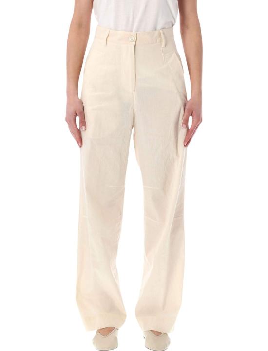  드리스 반 노튼 스트레이트 팬츠 Dries Van Noten Pincks  에크루