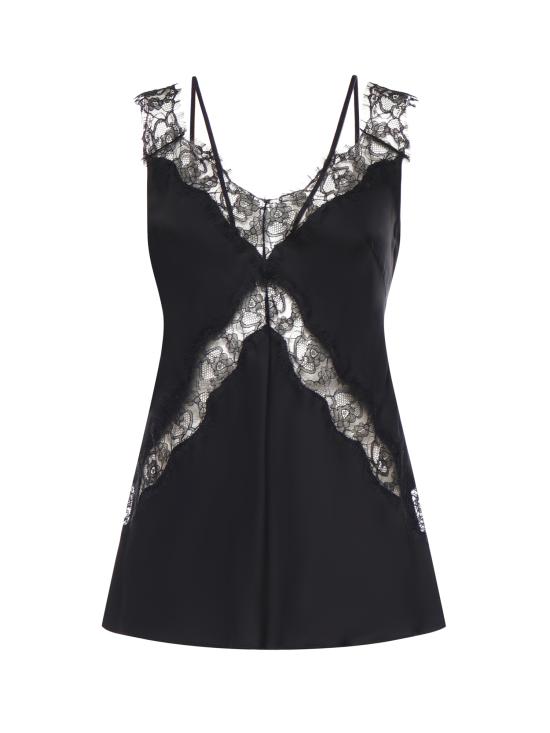 26SS 핑코 긴팔 티셔츠 106623 A385Z99 Black