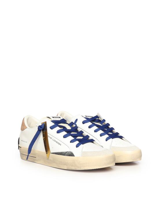 26SS 크라임런던 스니커즈 19102PP8B WHITE Brown sugar - CRIME LONDON