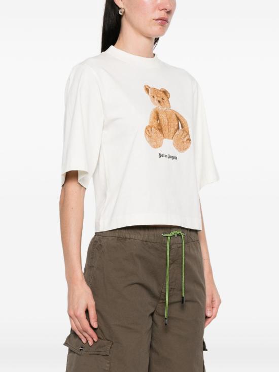 26SS 팜앤젤스 반팔 티셔츠 PWAA079S26JER006 0360 White - PALM ANGELS