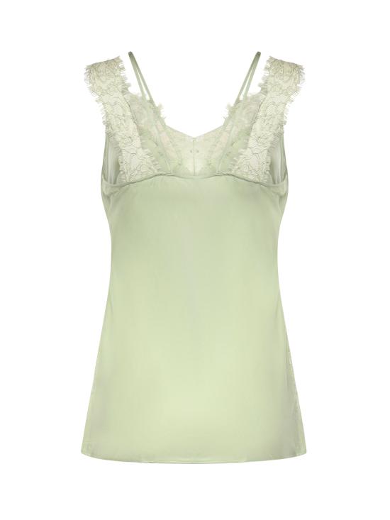 26SS 핑코 긴팔 티셔츠 106623 A385S86 Sage green - PINKO