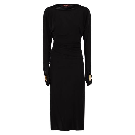 26SS 막스마라 스튜디오 미디 원피스 2616621022600 BLACK