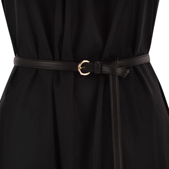 26SS 막스마라 스튜디오 미디 원피스 2616221122600 BLACK - MAX MARA STUDIO