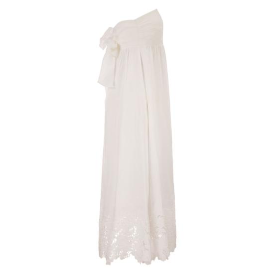 26SS 막스마라 스튜디오 미디 원피스 2616221012600 WHITE - MAX MARA STUDIO