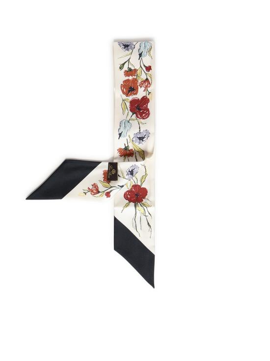 26SS 로로피아나 머플러/스카프 FAR0301 T2B1 IVORY red - LORO PIANA