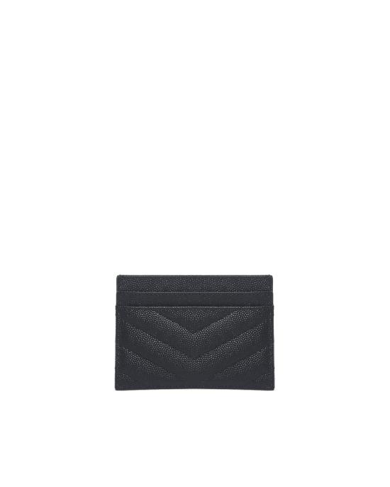 26SS 생로랑 카산드라 마틀라세 카드 케이스 423291 BOW021000 BLACK - SAINT LAURENT