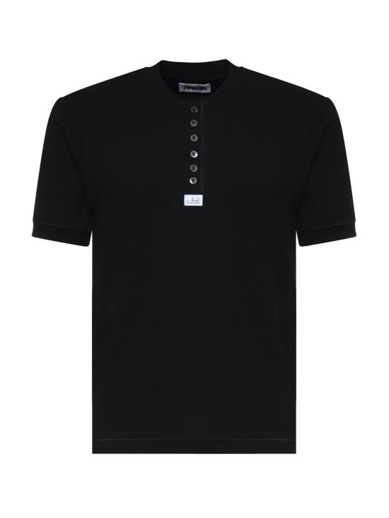 26SS 마리아노 폴로 티셔츠 MGSS26TT01876 6069 Black