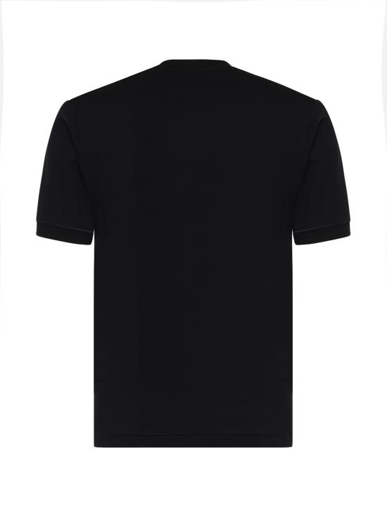 26SS 마리아노 폴로 티셔츠 MGSS26TT01876 6069 Black - MAGLIANO