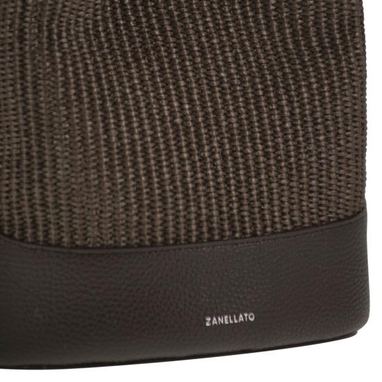 26SS 자넬라토 토트백 068980 DARK BROWN - ZANELLATO