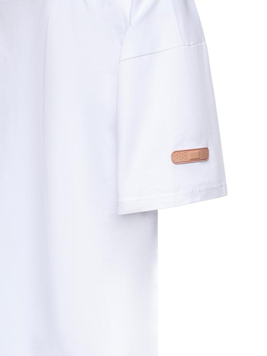 26SS 피디에프 반팔 티셔츠 DFM54029TJ112JUDGE WHITE WHITE - PDF