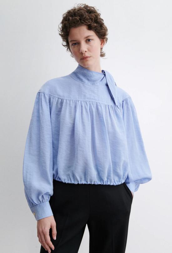  레이첼 코미 블라우스 낙하산 상단 연한 파란색 - RACHEL COMEY