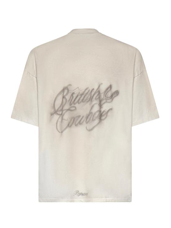 26SS 리프레젠트 반팔 티셔츠 MLM100592 30 Washed Ecru - REPRESENT