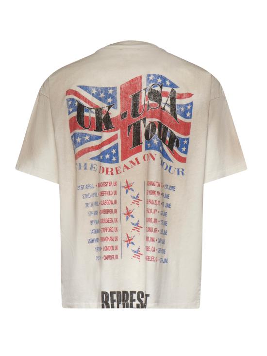 26SS 리프레젠트 반팔 티셔츠 MLM100593 30 Washed Ecru - REPRESENT